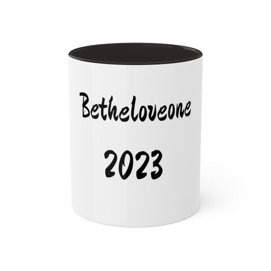 Colorful Mugs, 11oz Betheloveone 2023