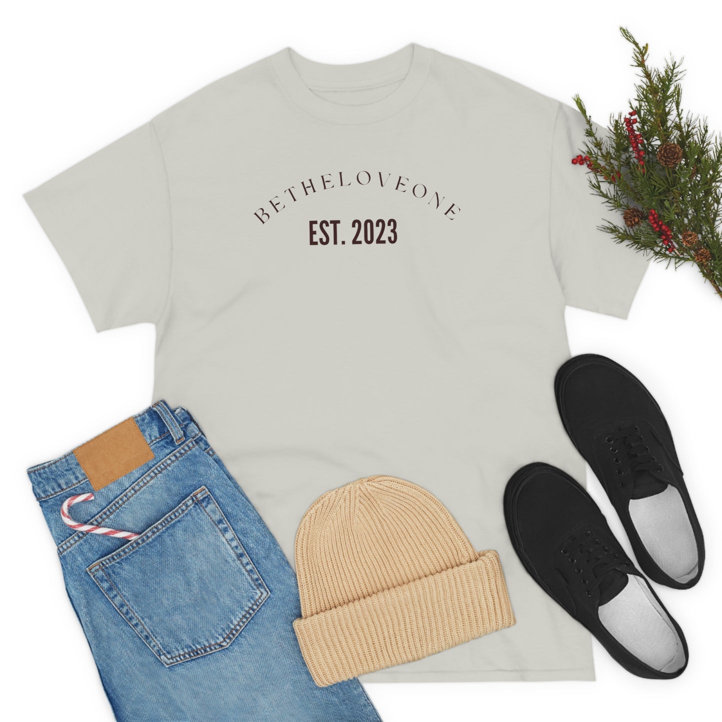 Unisex Heavy t-shirt Betheloveone EST-2023