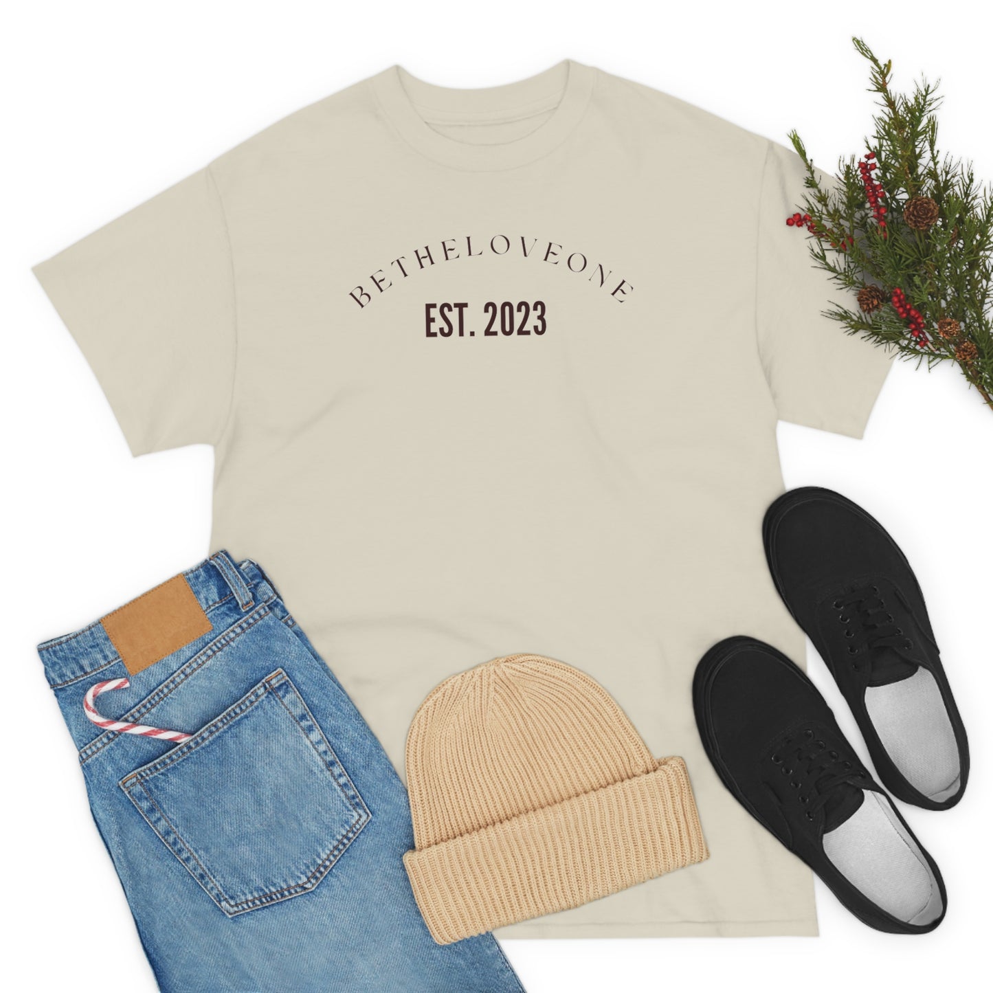 Unisex Heavy t-shirt Betheloveone EST-2023