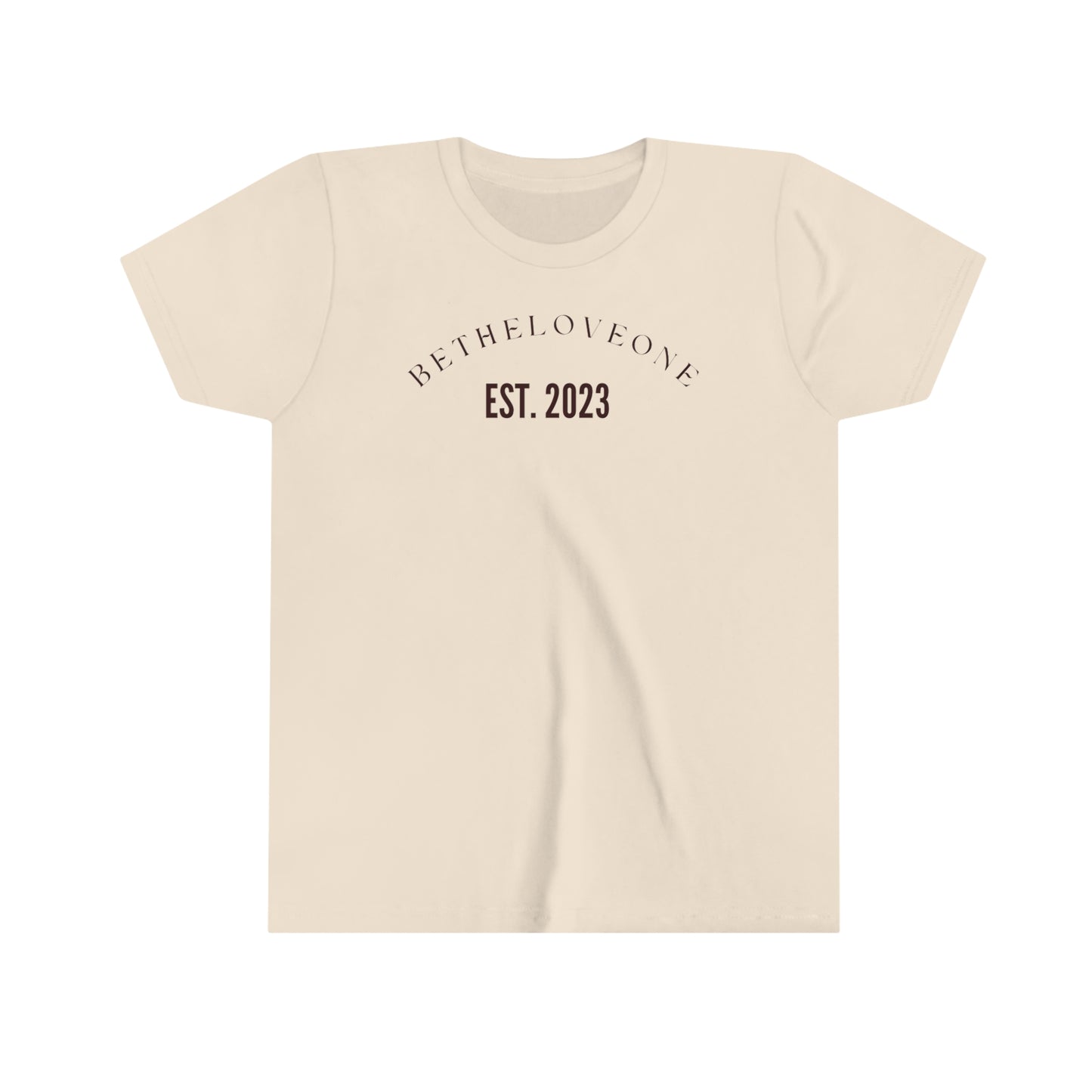 Youth Short Sleeve Tee Betheloveone 2023