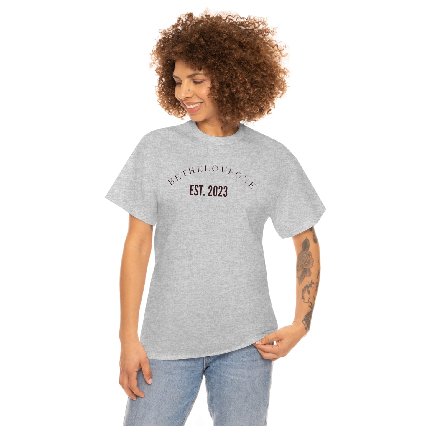 Unisex Heavy t-shirt Betheloveone EST-2023