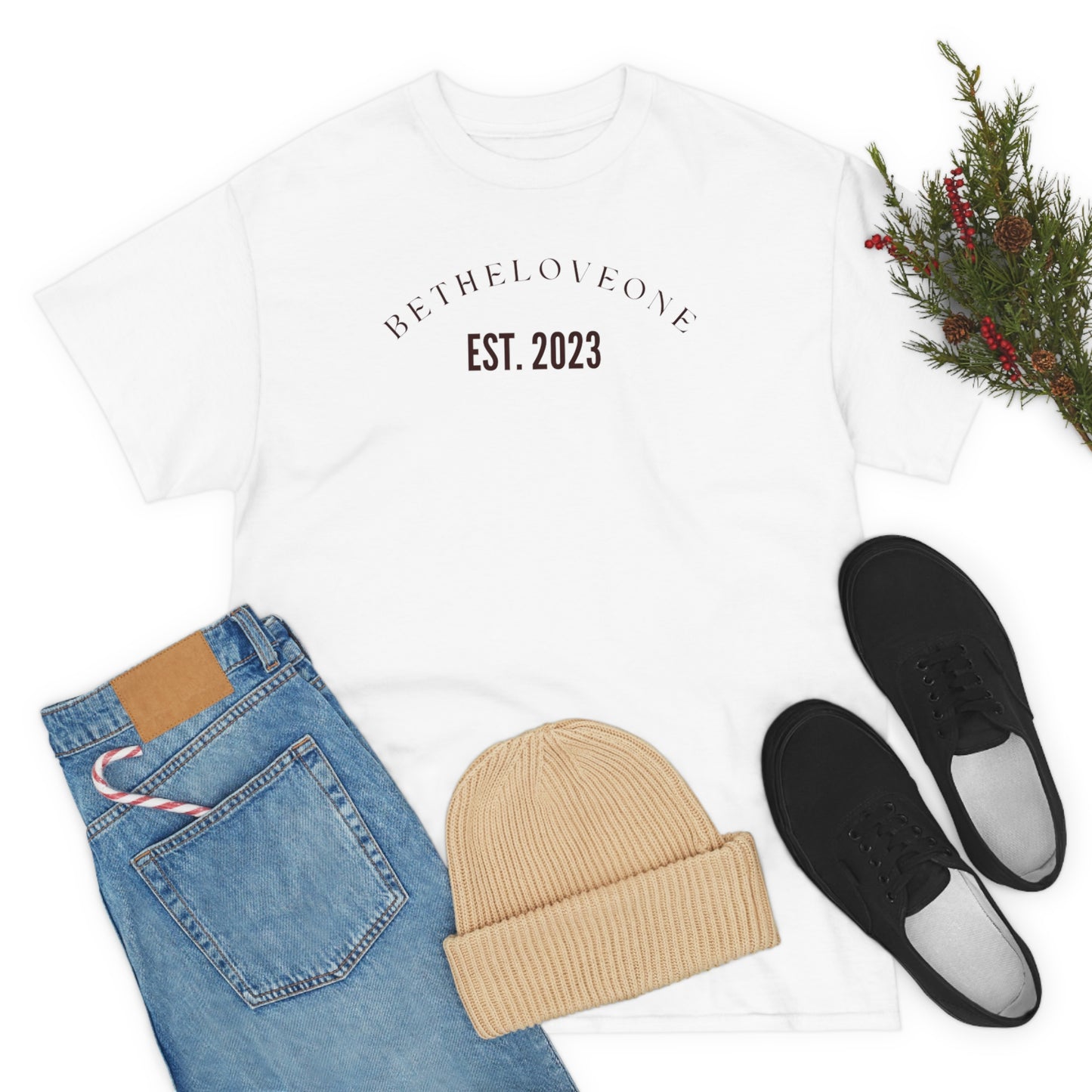 Unisex Heavy t-shirt Betheloveone EST-2023