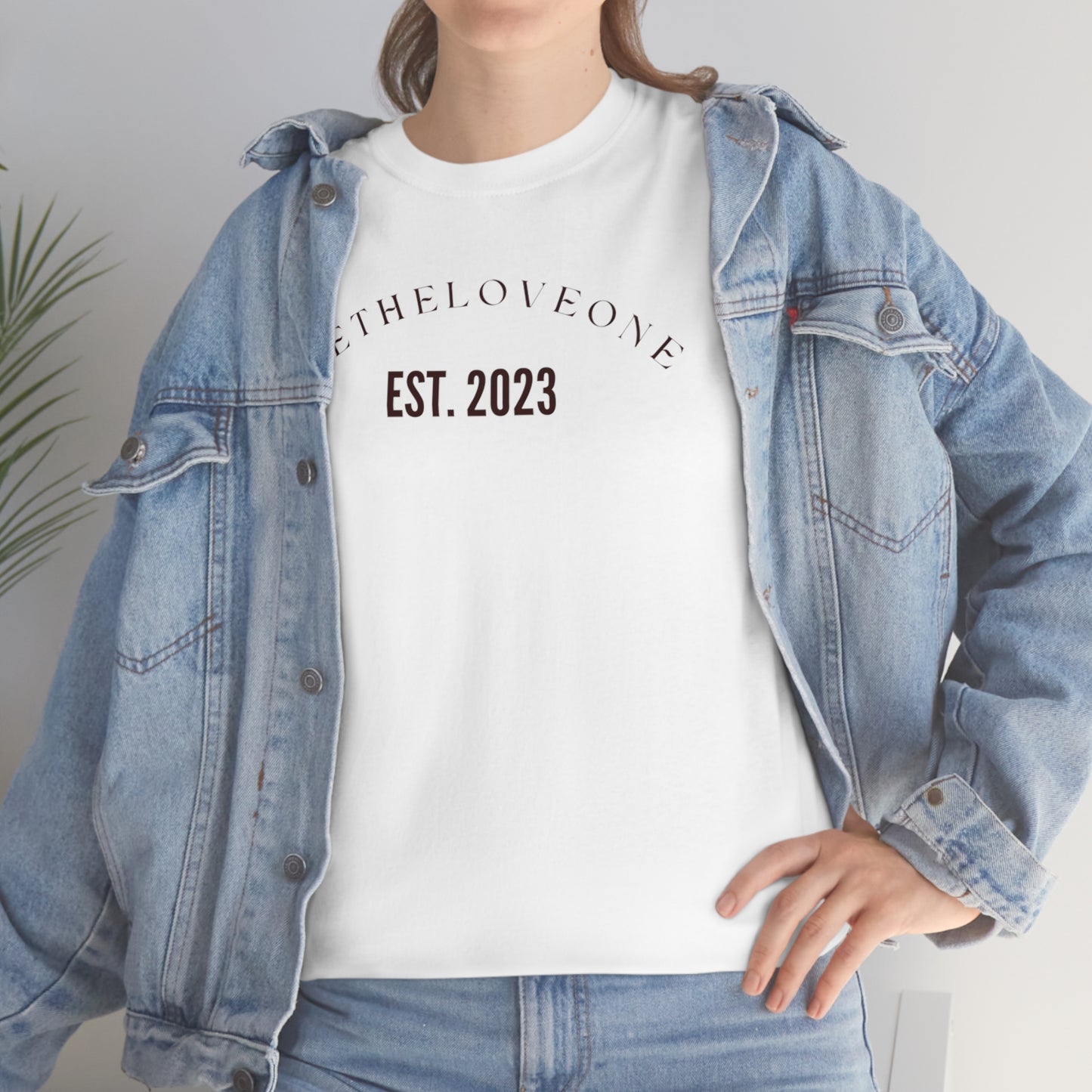 Unisex Heavy t-shirt Betheloveone EST-2023