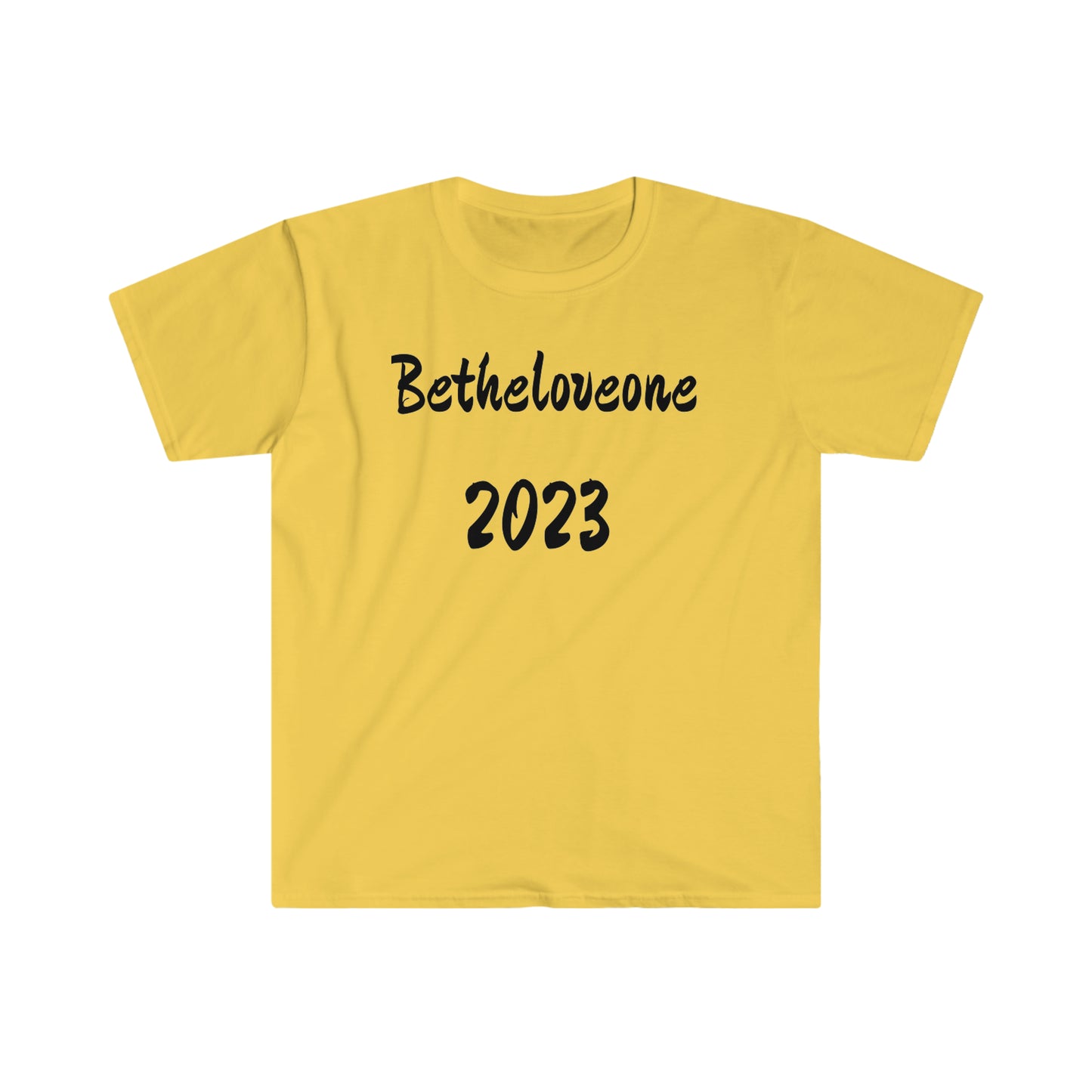 Unisex Softstyle T-Shirt Betheloveone 2023