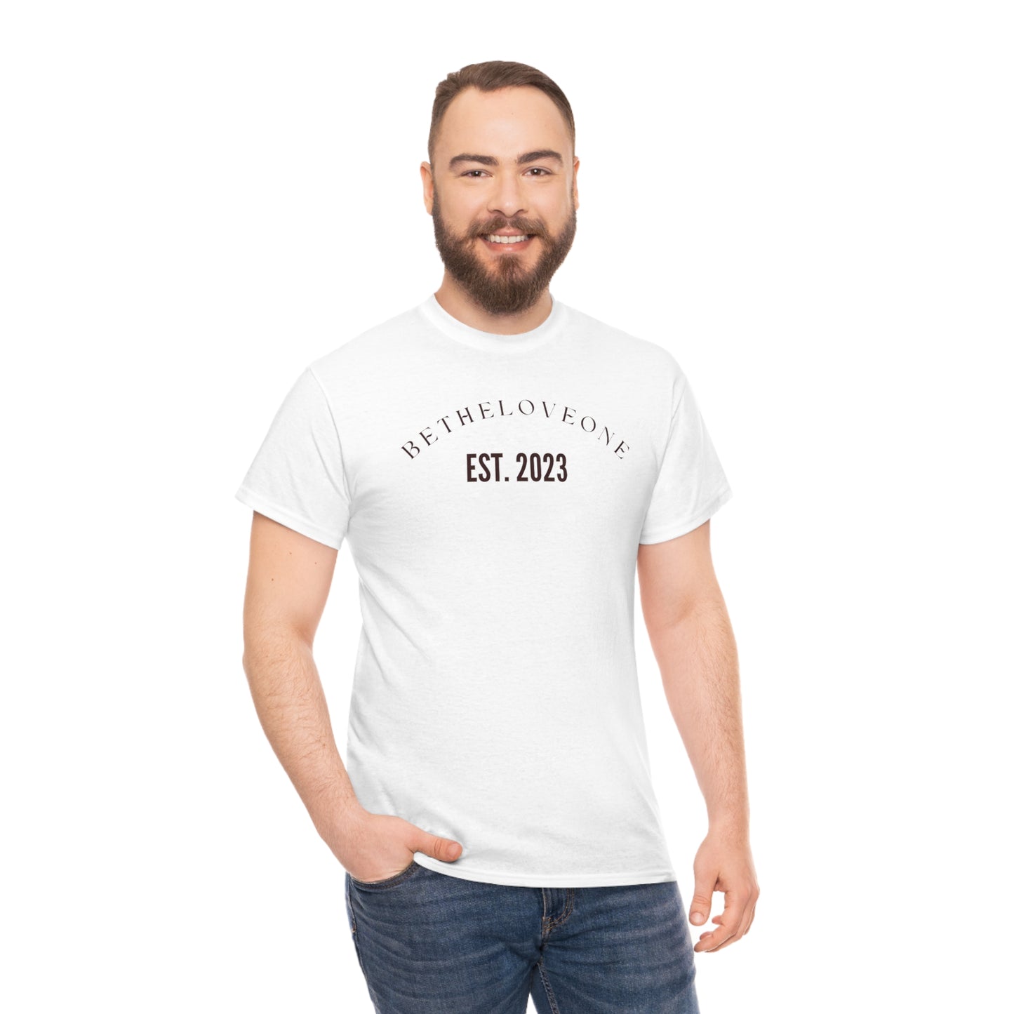 Unisex Heavy t-shirt Betheloveone EST-2023