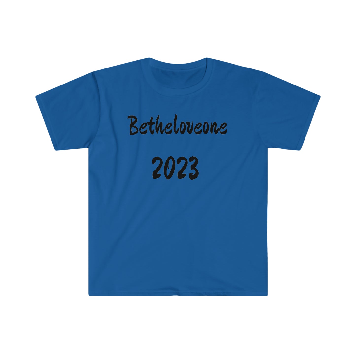 Unisex Softstyle T-Shirt Betheloveone 2023