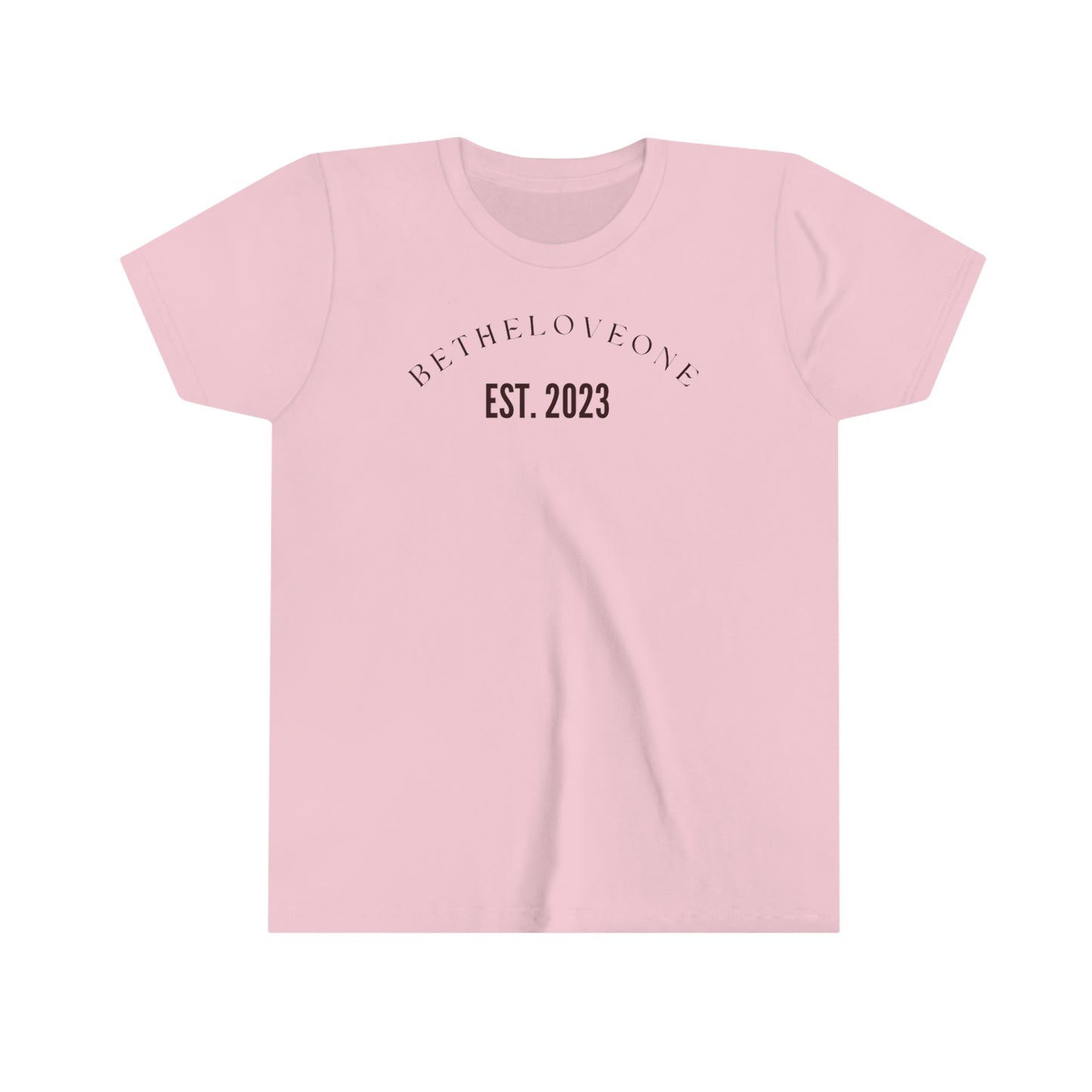 Youth Short Sleeve Tee Betheloveone 2023