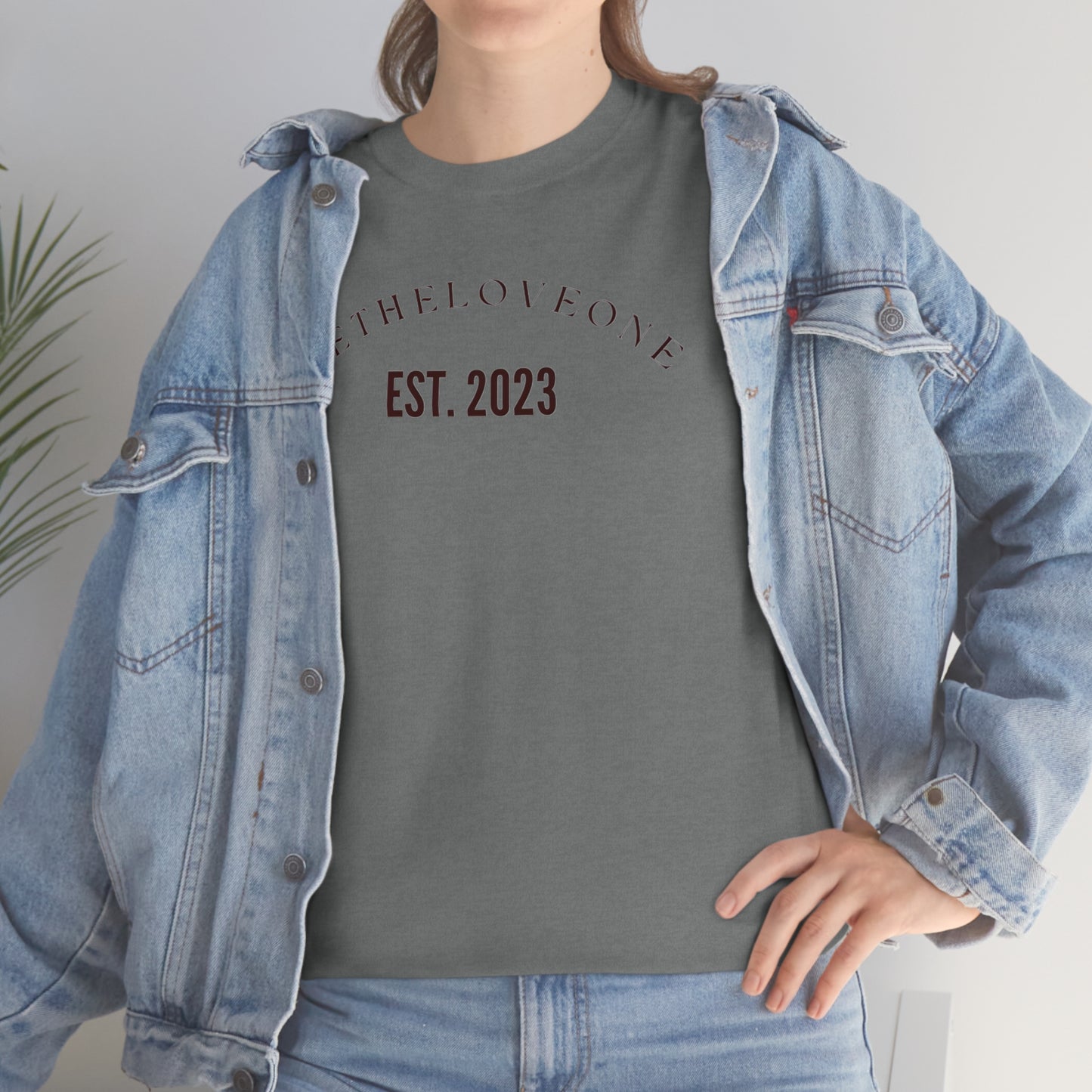 Unisex Heavy t-shirt Betheloveone EST-2023