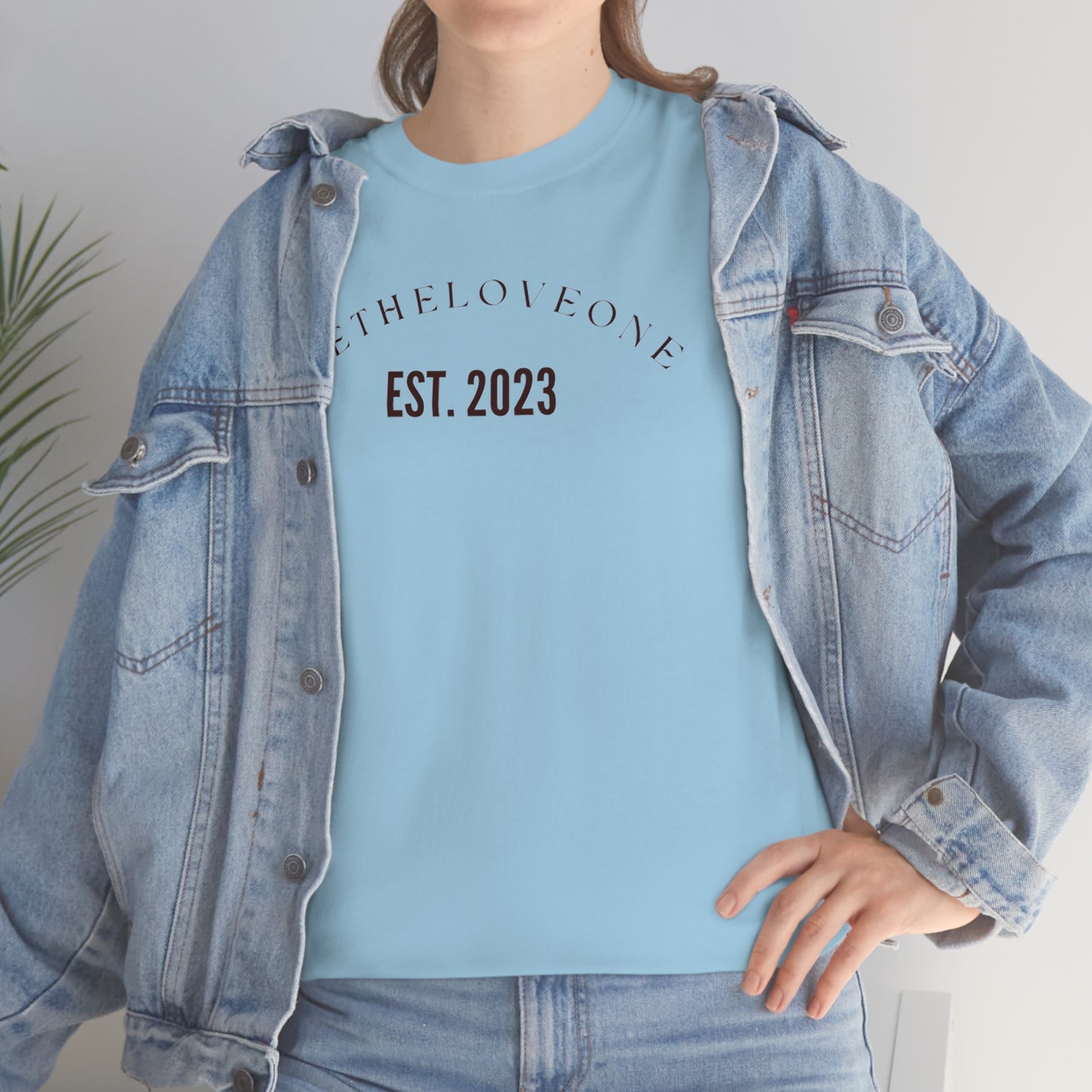 Unisex Heavy t-shirt Betheloveone EST-2023