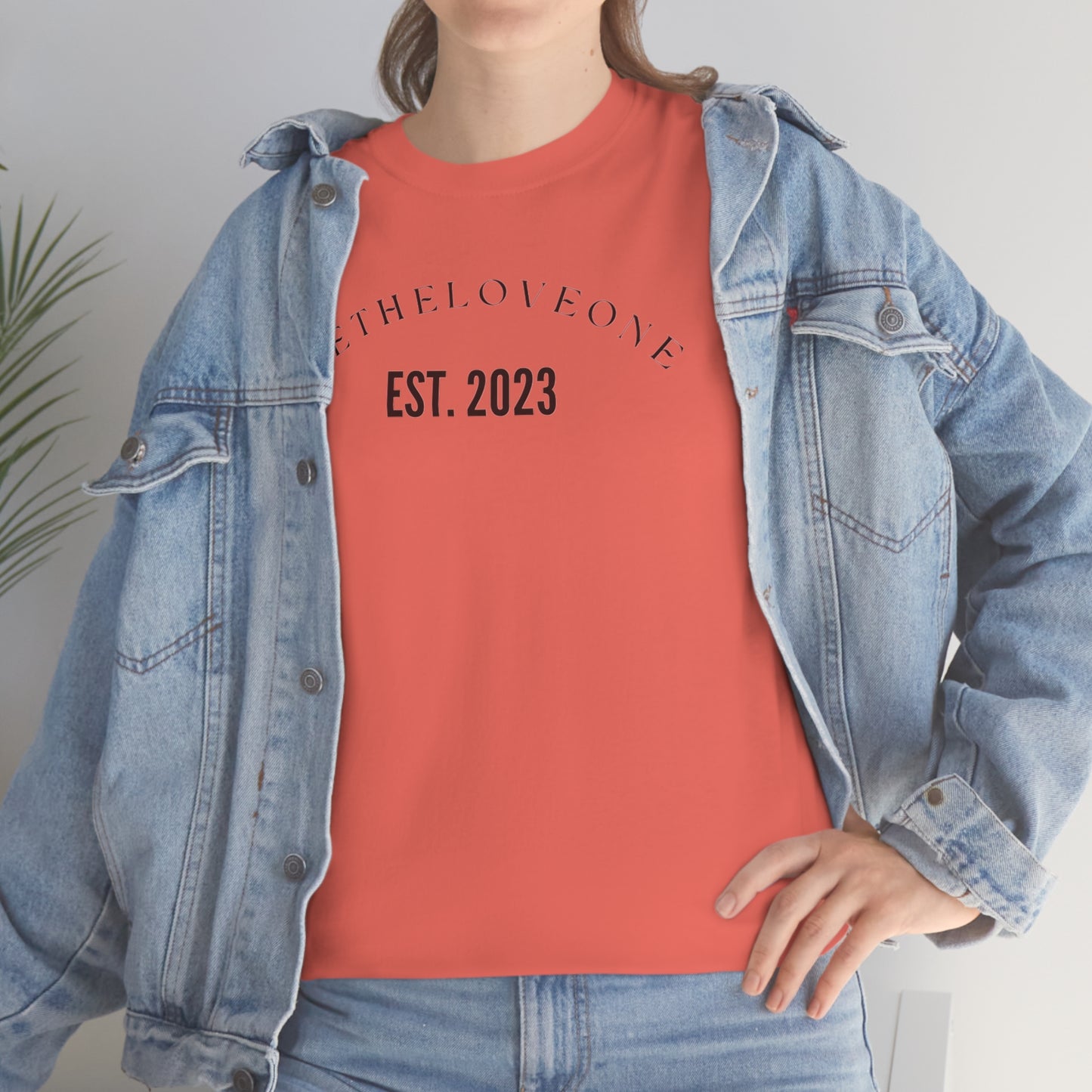 Unisex Heavy t-shirt Betheloveone EST-2023